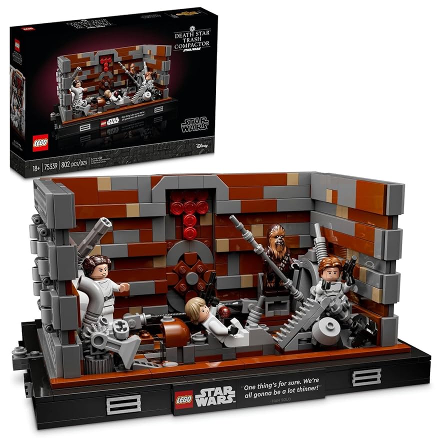 Y ᩚ Amazon.com: LEGO Star Wars Death Star Trash Compactor